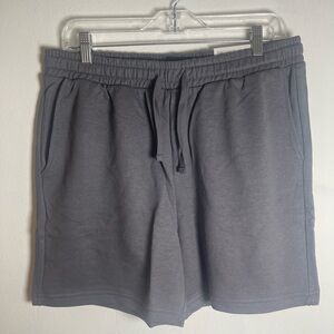 H&M Men's Charcoal Drawstring Athletic Shorts Size: M